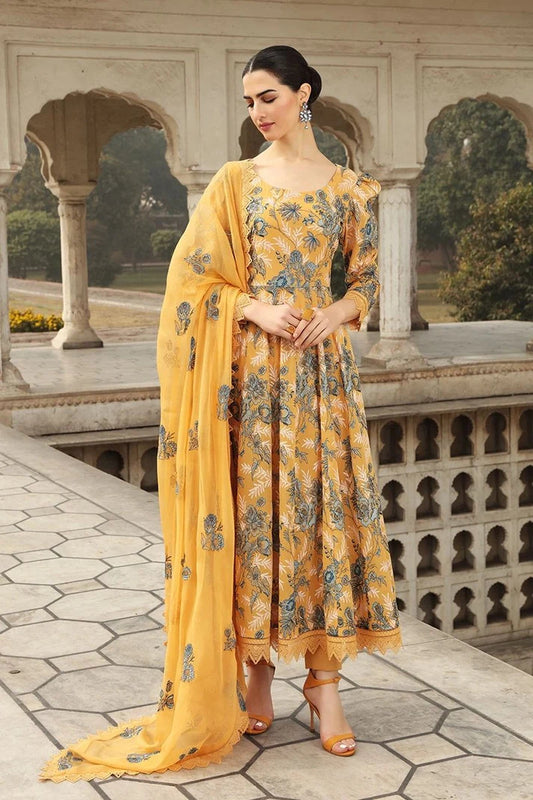 Breeze Luxury Embroidery Three piece collection D-146