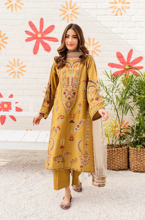 Maria.b -3PC Lawn Embroidered MB-49