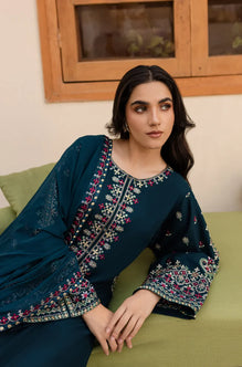 Batik - Winter 3PC Dhannak Embroidered Suit -