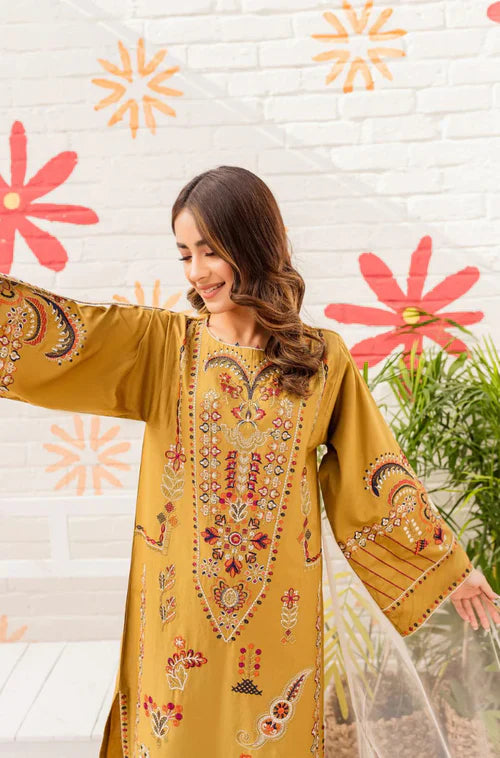 Maria.b -3PC Lawn Embroidered MB-49