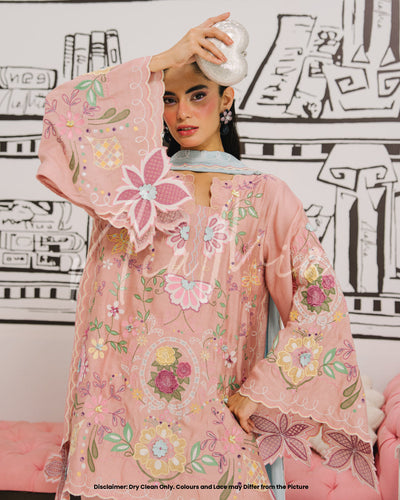 Zanzibar niamia Dhank luxur Embroidery three piece