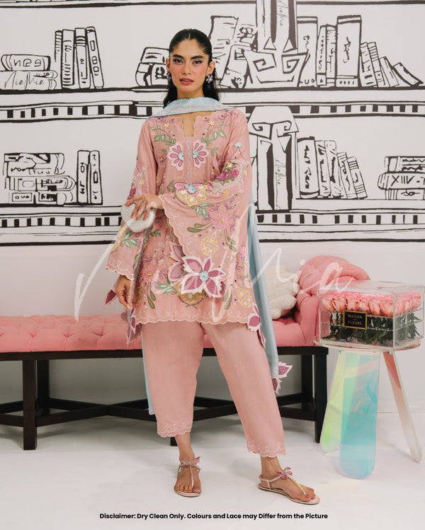 Zanzibar niamia Dhank luxur Embroidery three piece