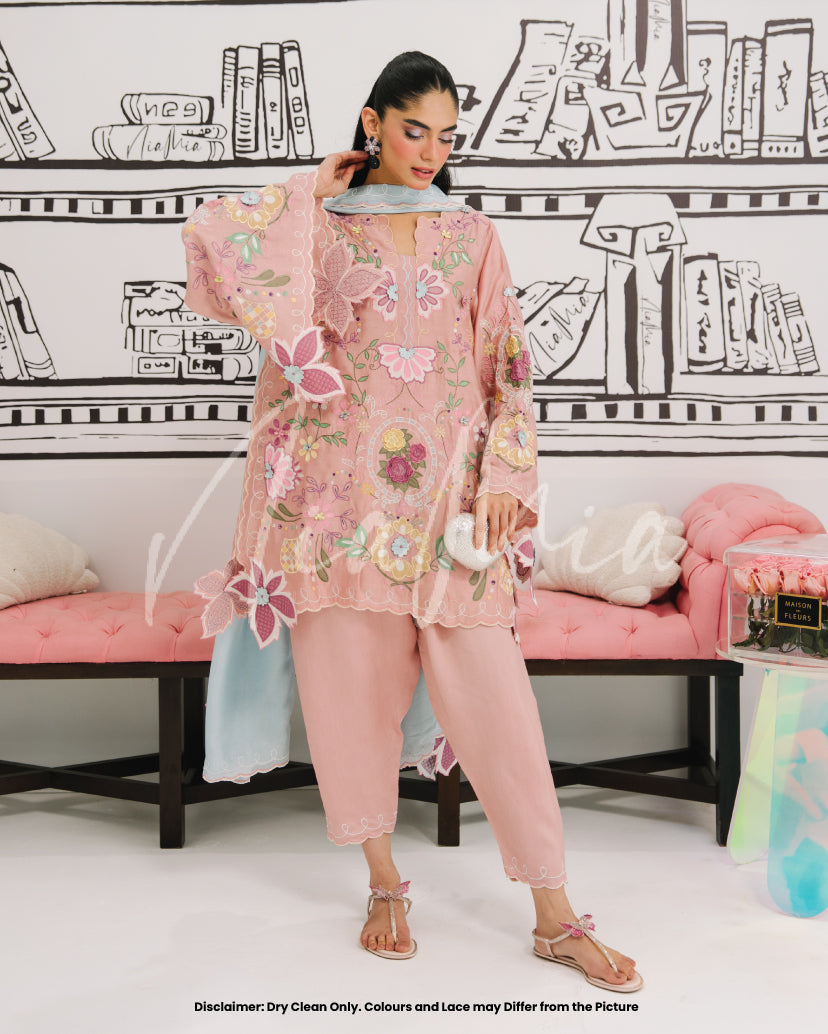 Zanzibar niamia Dhank luxur Embroidery three piece