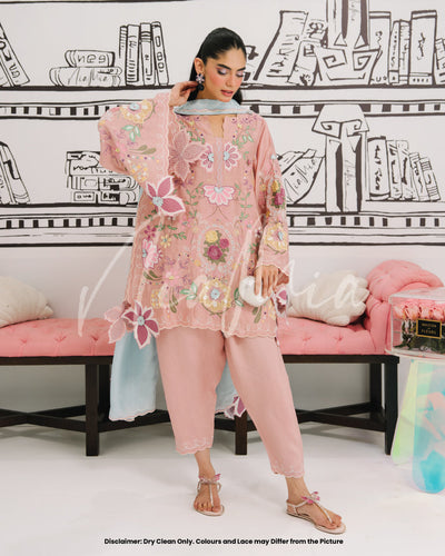 Zanzibar niamia Dhank luxur Embroidery three piece