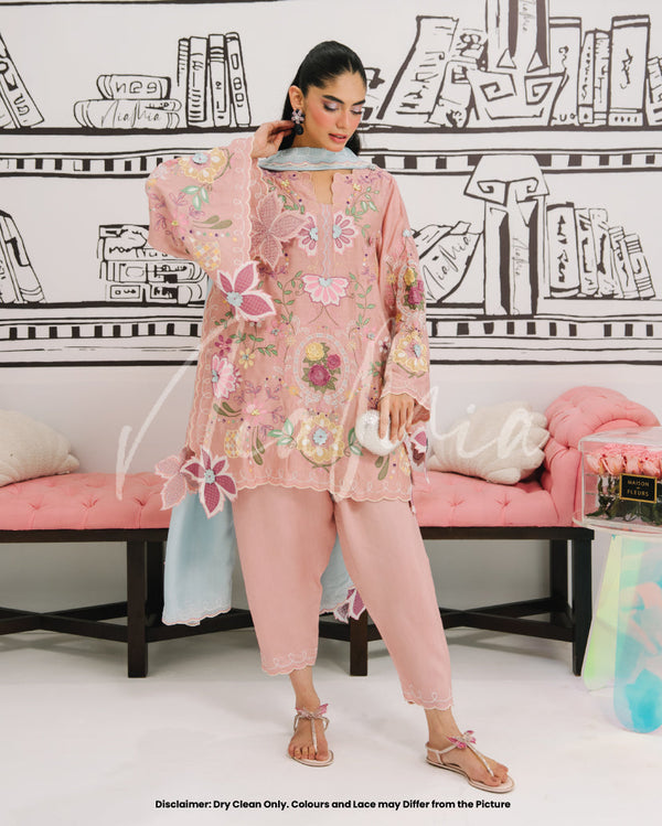 Zanzibar niamia Dhank luxur Embroidery three piece