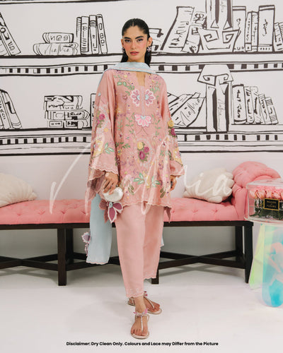 Zanzibar niamia Dhank luxur Embroidery three piece