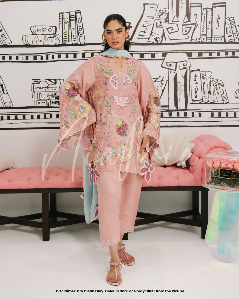 Zanzibar niamia Dhank luxur Embroidery three piece