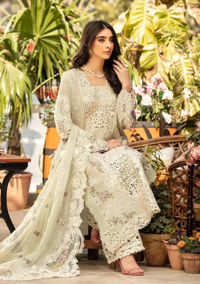3 Piece - Unstitched Dhanak Stuff Full Embroidered Suit With Full Embroidered Shawl With Extra Patches