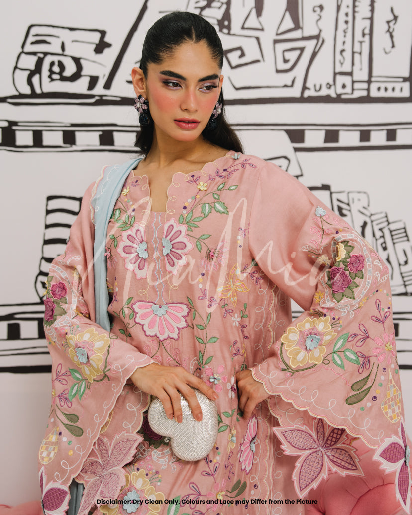 Zanzibar niamia Dhank luxur Embroidery three piece