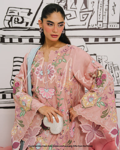 Zanzibar niamia Dhank luxur Embroidery three piece