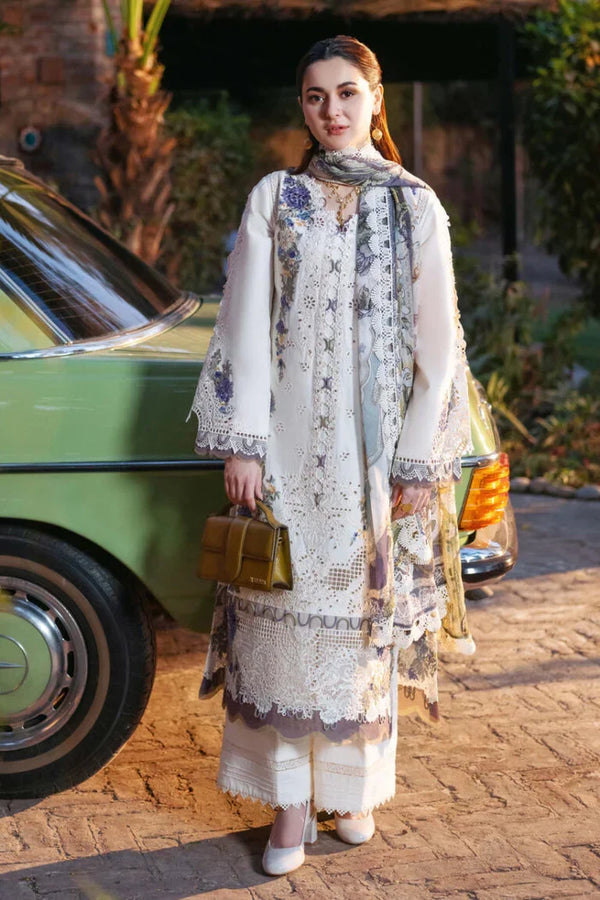JADE - UNSTITCHED 3PC DHANAK EMBROIDERED SUIT