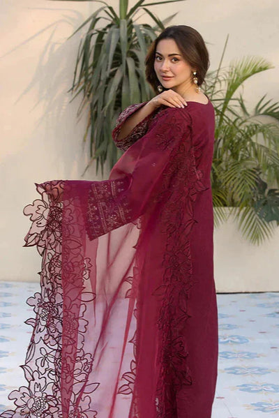 Allys - 3PC Lawn Embroidered Suit Unstitched
